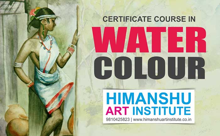 Online Professional Certificate Course in Water Colour Painting, Online Warer Colour Painting Classes