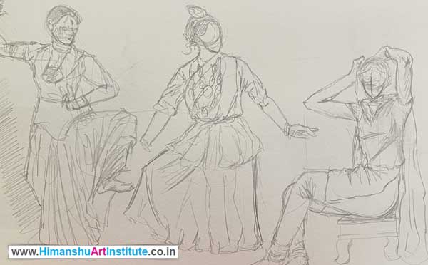Drawing, Sketching , Art & Craft Classes for Beginners