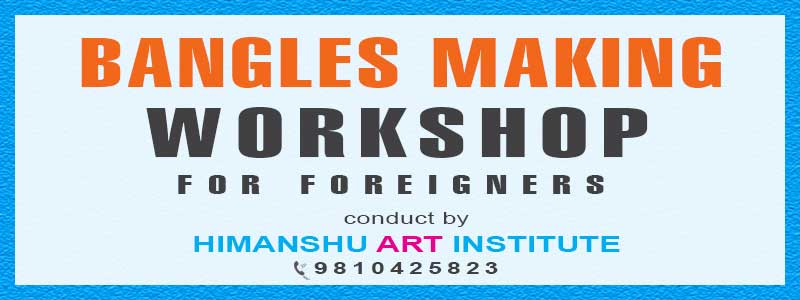 Online Bangles Making Workshop for Foreigners in Delhi