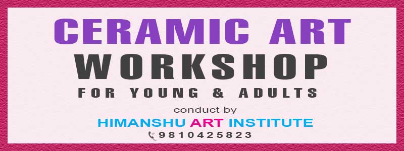Online Ceramic Art Workshop for Young and Adults in Delhi