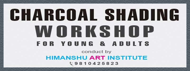 Online Charcoal Shading Workshop for Young and Adults in Delhi
