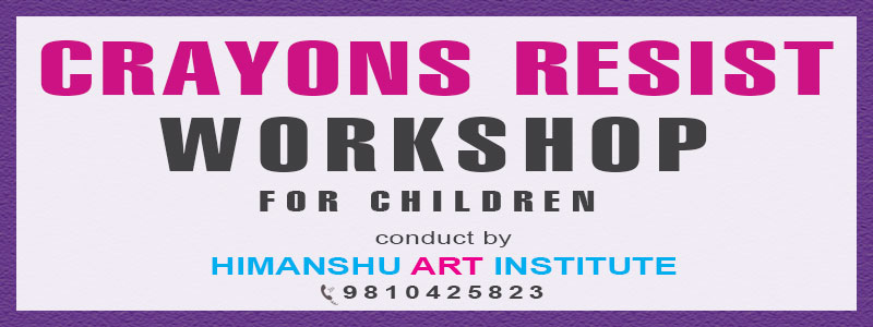Online Crayons Resist Workshop for Corporate in Delhi