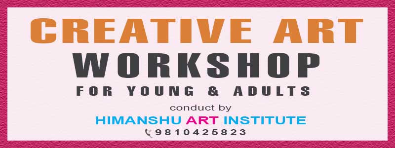 Online Creative Art Workshop for Young and Adults in Delhi