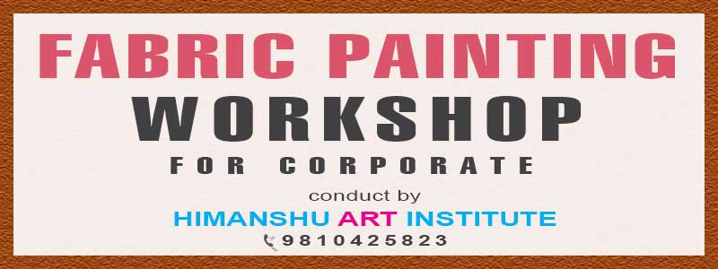 Online Fabric Painting Workshop for Corporate in Delhi