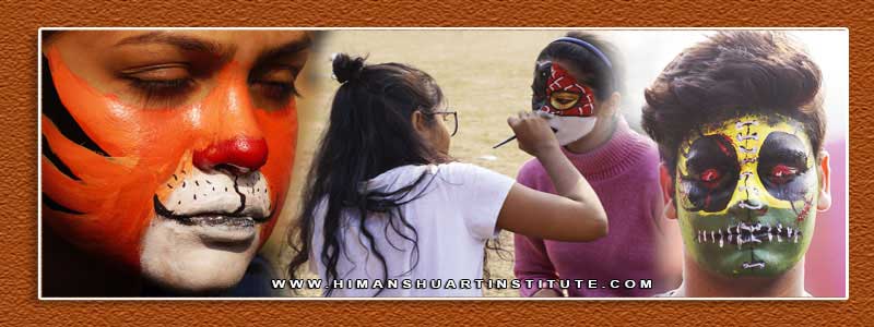 Online Face Painting Workshop for Young and Adults in Delhi