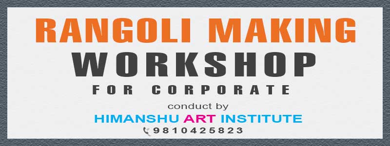 Online Rangoli Making Workshop for Corporate in Delhi