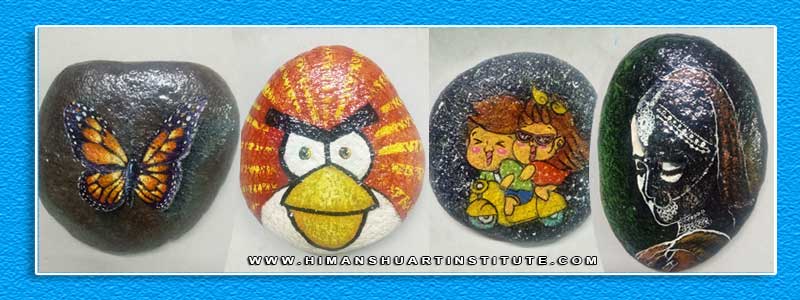 Online Stone Painting Workshop for Corporate in Delhi