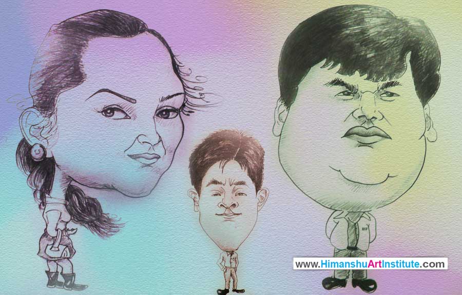 Online Caricature Drawing Workshop for Corporate in Delhi