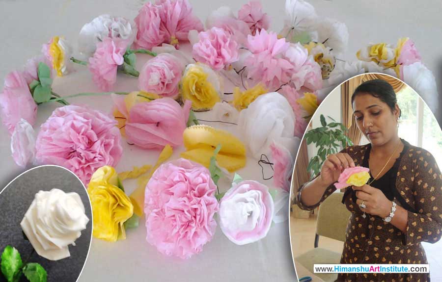 Online Flower Making Workshop for Corporate in Delhi