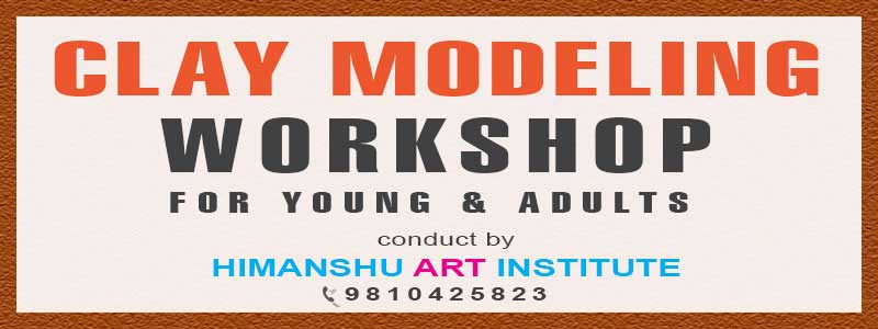 Online Clay Modeling Workshop for Young and Adults in Delhi