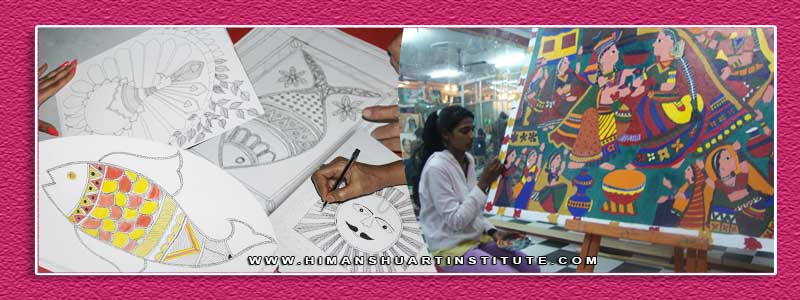 Online Madhubani Painting Workshop for Foreigners in Delhi