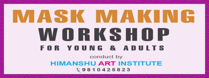 Online Mask Making Workshop for Young and Adults in Delhi