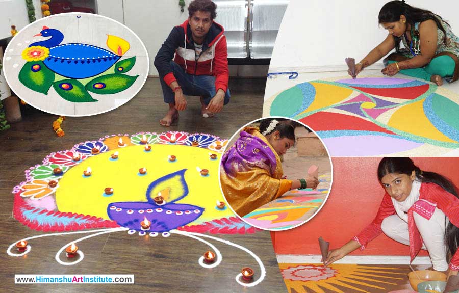 Online Rangoli Making Workshop in Delhi