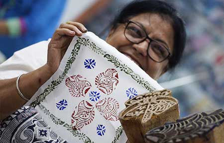 Online Block Printing Workshop