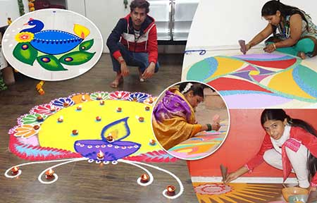 Online Rangoli Making Workshop