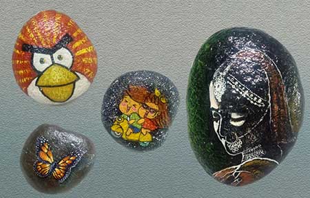 Online Stone Painting Workshop