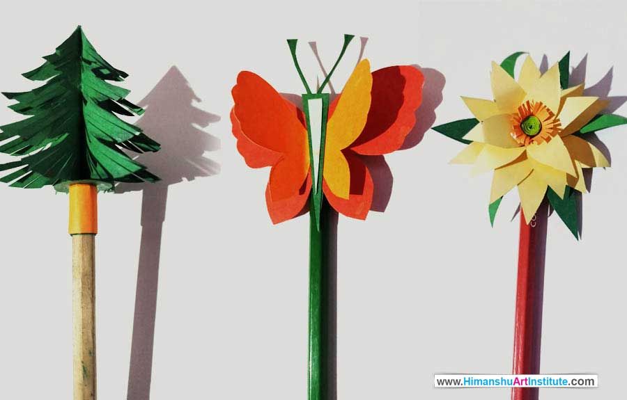 Online Pencil Topper Making Workshop for Kids in Delhi