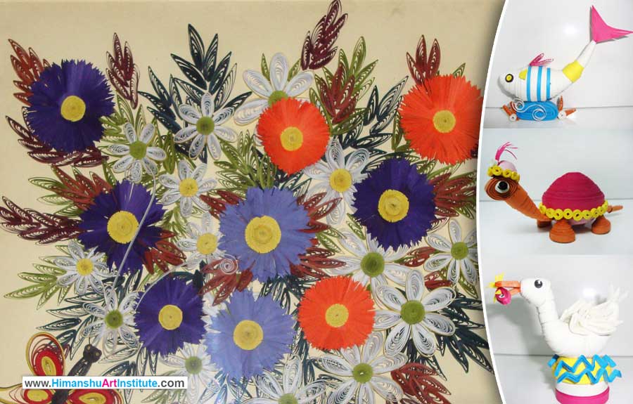 Online Quilling Art Workshop for Kids in Delhi