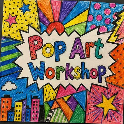 Online POP Art Workshop, POP Art Workshop for Kids, POP Art Workshop Near Me for Children, Art & Craft Workshops for Kids, Art & Craft Activities for Children, Best POP Art Workshop for Kids in Delhi, India, Himanshu Art Institute