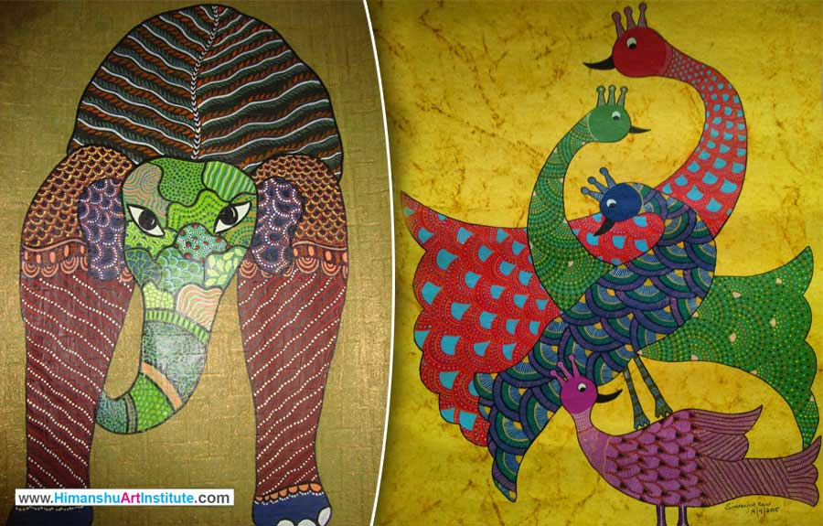 Online Gond Art Workshop for Senior Citizens in Delhi