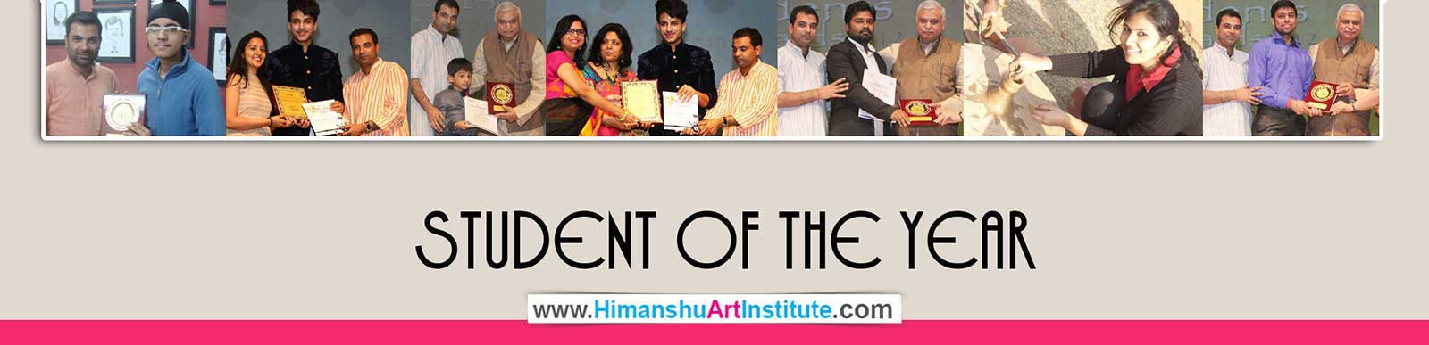 Awarded Student 'Student of the Year' in Fine Arts, Drawing & Painting, Art & Crafts, Animation Drawing,  Painting, Sketching, etc by Himanshu Art Institute