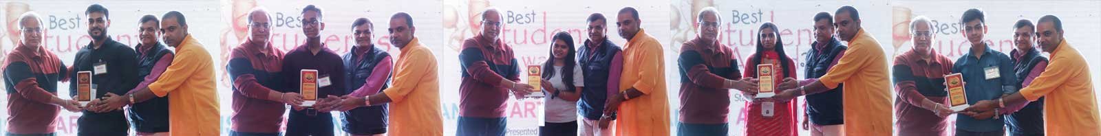Students of the Year - Akash Maurya was Awarded Best Student for Fine Arts 2019, Abhishek Bisht was Awarded Best Student for Drawing & Painting 2019, and Bindu Kohli was Awarded Best Student for Drawing & Painting 2019 at Himanshu Art Institute, Best Fine Art Institute in India, Best Fine Art Institute in Delhi, Fine Art Institute in Patel Nagar, Best Art and Craft College in India, art and craft courses in delhi, Himanshu Art Institute is Best Institute of Fine Arts, Best Institute of Art & Crafts