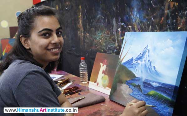 Certificate Course in Acrylic Painting, Acrylic Painting Courses