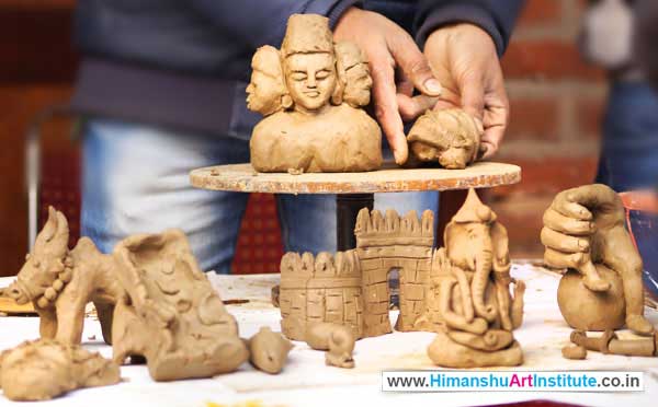 Professional Certificate Course in Clay Modeling, Clay Modeling Hobby Classes, Online Clay Modeling Classes,  Clay Modeling Course, Online Best Clay Modeling Classes, Best Clay Modeling Institute in Delhi, India