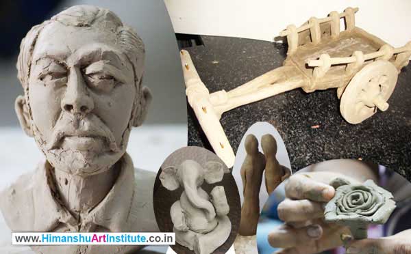 Professional Certificate Course in Clay Modeling, Clay Modeling Hobby Classes, Online Clay Modeling Classes,  Clay Modeling Course, Online Best Clay Modeling Classes, Best Clay Modeling Institute in Delhi, India