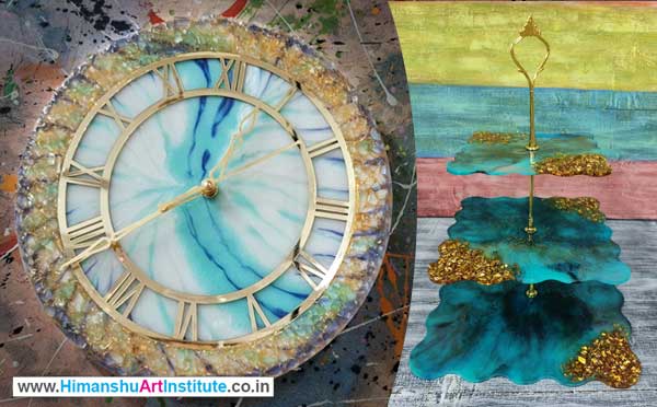 Professional Certificate Course in Resin Art, Resin Art Hobby Classes, Online Resin Art Classes, Resin Art Course, Resin Art Professional Course, Epoxy Resin Classes, Online Best Resin Art Classes, Best Resin Art Institute in Delhi, India