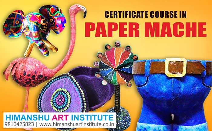 Professional Certificate Course in Paper Mache, Paper Mache Classes