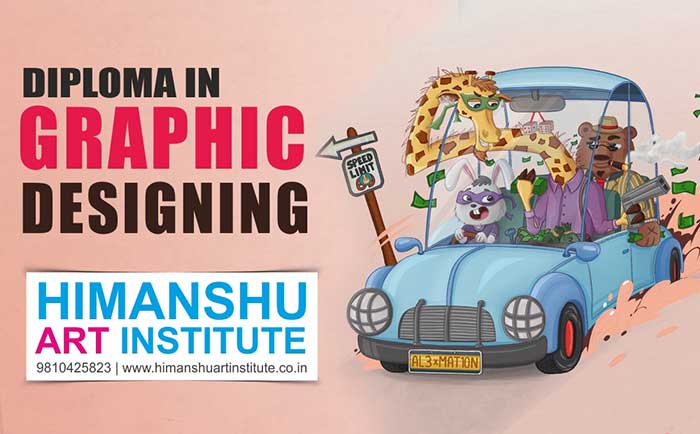 Professional Diploma Course in Graphic Designing, Best Graphic Designing Courses, Best Graphic Designing Institute in Delhi, India