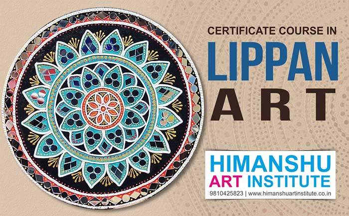 Online Lippan Art Certificate Course, Lippan Art Classes, Online Lippan Art Classes, Lippan Art Course, Indian Art Courses, Indian Traditional Art, Indian Folk Art Classes, Indian Painting, Indian Art Classes for Foreigners in Delhi, India