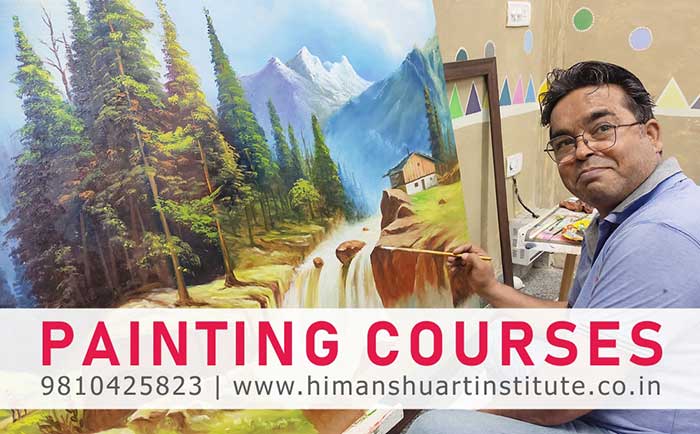 Online Painting Courses, Online Painting Classes, Certificate Painting Courses, Certificate Painting Classes, Best Painting Institute in Delhi, Best Painting Classes in Delhi, India