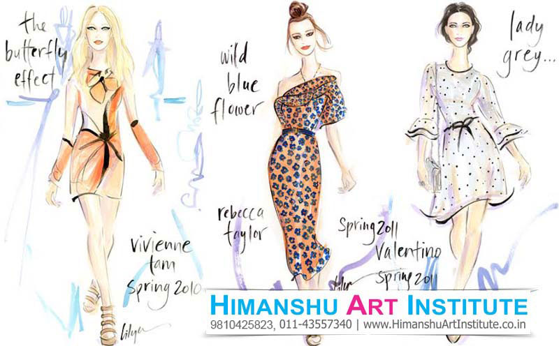 Fashion Illustration Classes in Delhi, Online Fashion Sketching Classes, Fashion Illustration Course, Fashion Drawing Classes, Fashion Sketching Classes for Fashion Designers, Best Fashion Illustration Drawing Classes in Delhi, India