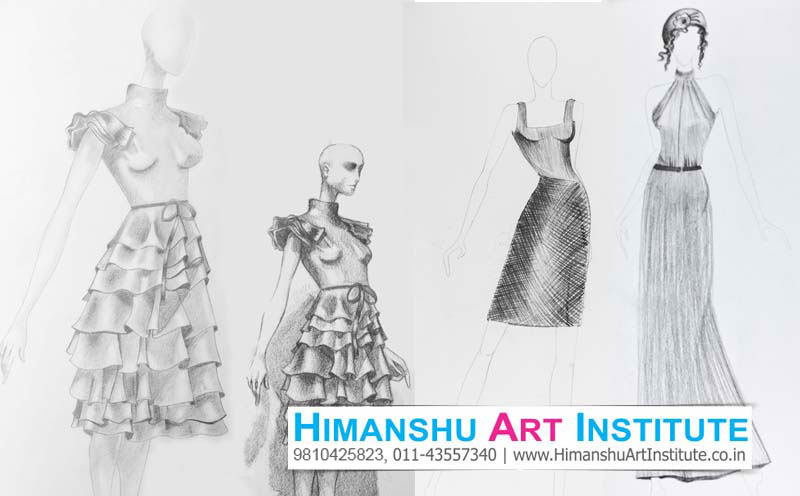 Fashion Illustration Classes in Delhi, Online Fashion Sketching Classes, Fashion Illustration Course, Fashion Drawing Classes, Fashion Sketching Classes for Fashion Designers, Best Fashion Illustration Drawing Classes in Delhi, India