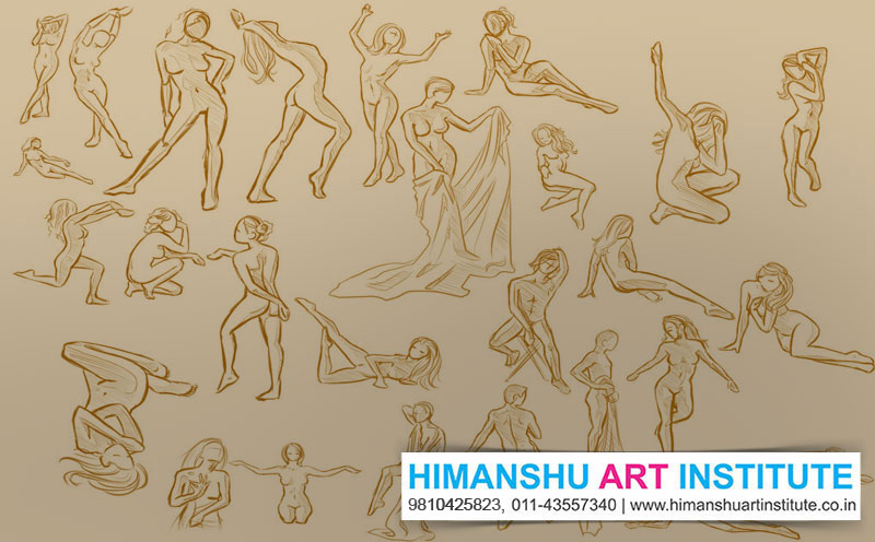 Life Drawing Classes in Delhi, Online Life Drawing Classes, Live Sketching Classes, Certificate Life Drawing Course, Live Portrat Drawing Classes, Live Model Drawing, Live Model Study Classes, Online Best Life Drawing Classes in Delhi, India