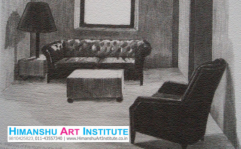 Still Life & Perspective Drawing Classes in Delhi, Object Drawing Classes, Perspective Drawing Classes, Sketching Classes in Delhi, Best Institute of Still Life and Perspective Drawing in Delhi, Online Perspective Drawing Classes