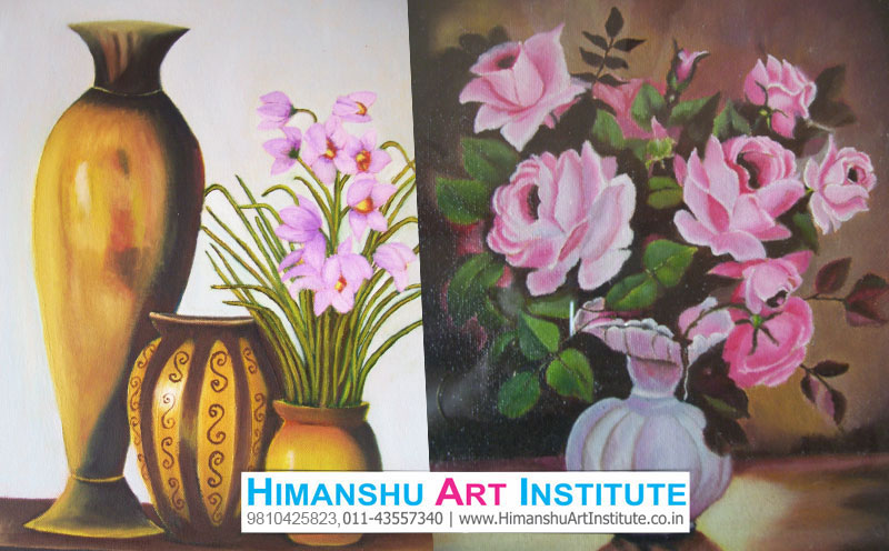 Still Life Classes in Delhi, Freehand Drawing Classes, BFA Entrance Exam Coaching Classes, Object Drawing Classes, Still Life Classes, Composition Drawing Classes, Online Best Still Life and Composition Drawing Classes in Delhi, India