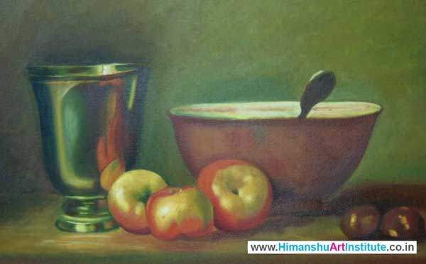 Online Professional Certificate Course in Oil & Acrylic Painting, Oil & Acrylic Painting Classes in Delhi, Oil Painting Classes, Acrylic Painting Classes, Online Best Oil & Acrylic Painting Classes in Delhi, India