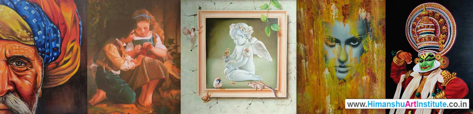 Certificate Course in Oil & Acrylic Painting, Oil Painting Classes, Acrylic Painting Classes, Online Best Oil Painting, Acrylic Painting Course, Delhi, India