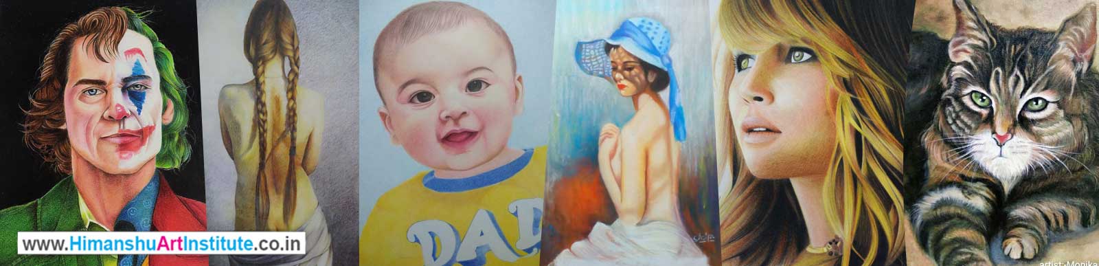 Color Pencil Shading Classes in Delhi, Online Colored Pencil Drawing Classes, India