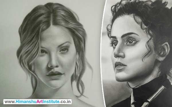 Online Professional Certificate Course in Pencil Shading, Pencil Shading Classes in Delhi, Pencil Portrait Drawing Classes, Pencil Shading Course, Online Best Pencil Shading Drawing Classes in Delhi, India