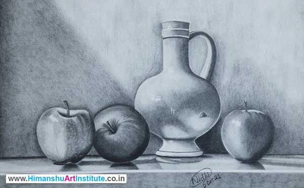 basic art for beginners, beginning course in drawing, beginning course in painting, painting course for beginners, online art classes for beginners, online art fundamental course in Delhi, India